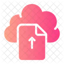 Cloud-Dateiupload  Symbol