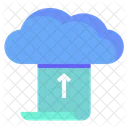 Cloud Cloud Datei Cloud Dokument Online Symbol