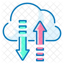 Cloud-Daten  Symbol