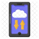 Cloud-Daten  Symbol