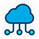 Cloud Verbindung Online Speicher Icon