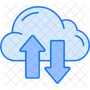 Cloud-Daten  Symbol