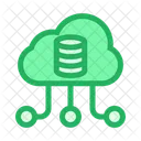 Cloud Datenbank Online Speicher Icon