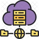 Cloud-Daten  Icon