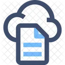 Cloud-Datendokument  Symbol