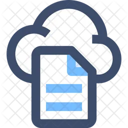 Cloud-Datendokument  Symbol