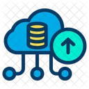 Hochladen Cloud Daten Icon