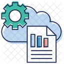 Cloud-Daten  Symbol
