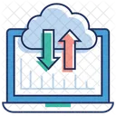 Cloud-Daten  Symbol