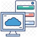 Cloud-Daten  Symbol