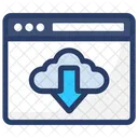Cloud-Daten  Symbol