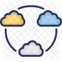 Cloud-Daten  Symbol