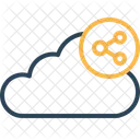 Cloud Daten Server Symbol