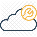 Cloud Daten Server Symbol