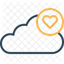 Cloud Daten Server Symbol