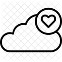 Cloud Daten Server Symbol