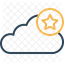 Cloud Daten Server Symbol