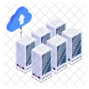 Cloud Speicher Cloud Datenupload Speicherupload Symbol