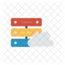 Cloud-Datenbank  Symbol