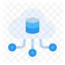 Cloud-Datenbank  Symbol