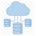 Cloud-Datenbank  Symbol