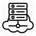 Cloud-Datenbank  Symbol