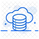 Cloud Datenbank Cloud Computing Cloud Speicher Symbol