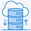 Cloud-Datenbank  Symbol