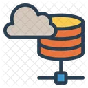 Cloud-Datenbank  Symbol