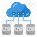 Cloud-Datenbank  Symbol