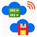 Cloud-Datenbank  Symbol