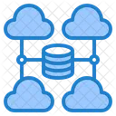 Server Datenbank Cloud Symbol