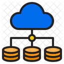 Cloud-Datenbank  Symbol