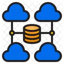 Cloud-Datenbank  Symbol