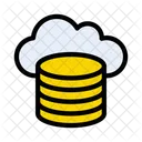 Cloud-Datenbank  Symbol