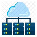 Cloud-Datenbank  Symbol