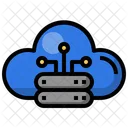 Cloud-Datenbank  Symbol