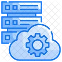 Cloud-Datenbank  Symbol