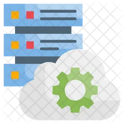 Cloud-Datenbank  Icon