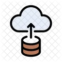 Cloud-Datenbank  Symbol