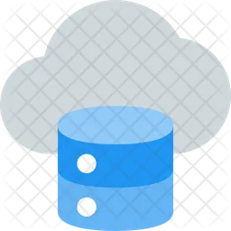 Cloud-Datenbank  Symbol