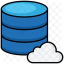 Cloud-Datenbank  Symbol