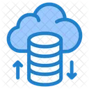 Cloud-Datenbank  Symbol