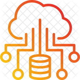 Cloud-Datenbank  Symbol