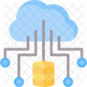 Cloud-Datenbank  Symbol