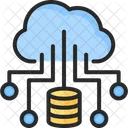 Cloud-Datenbank  Symbol