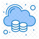 Cloud-Datenbank  Symbol