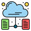 Cloud-Datenbank  Symbol