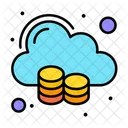 Cloud-Datenbank  Symbol