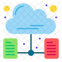 Cloud-Datenbank  Symbol